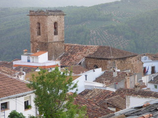 Fototapeta na wymiar Hornos de Segura, localidad de Jaén, Andalucía (España) perteneciente a la Comarca de Segura