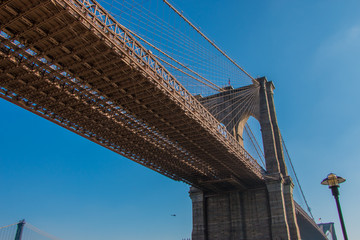 Naklejka premium New York City - Brooklyn Bridge