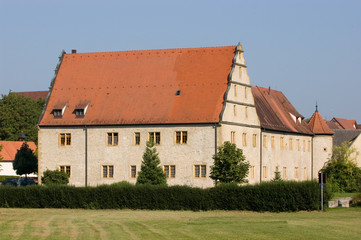 Fototapeta na wymiar Schloss Presteneck in Neuenstadt-Stein