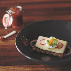 Light sandwich lunch