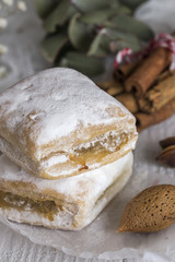 Typical Spanish sweets. Homemade