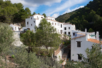 Fototapeta na wymiar El Acebuchal, the lost village in Andalusia