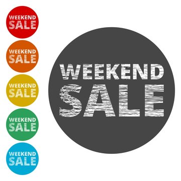 Weekend Sale Sign 