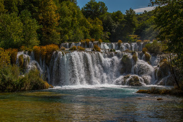 Obraz premium Krk National Park - Croatia - A Day in the beautiful Nature
