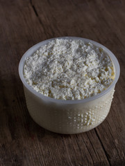 cheese making - using cheese molds