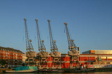 Fototapeta na wymiar Bristol docks