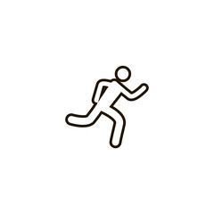 run icon. sign design