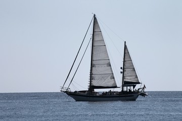 Segelschiff auf dem Meer