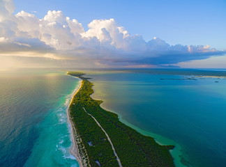 Stunning view to lagoon