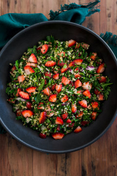 strawberry tabouli salad
