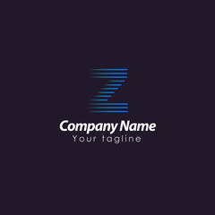 Z LETTER LOGO TEMPLATE