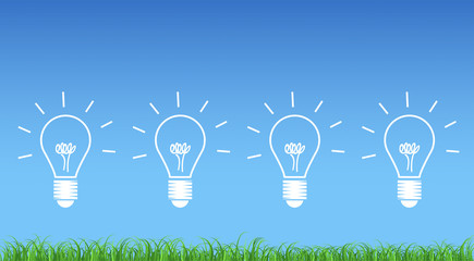 lampadina, idea, colori, creatività, idee © xyz+