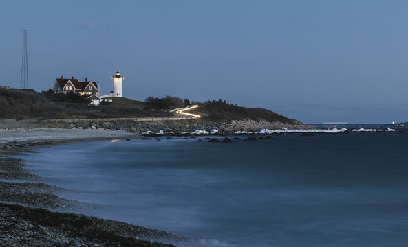 Nobska Light in Winter