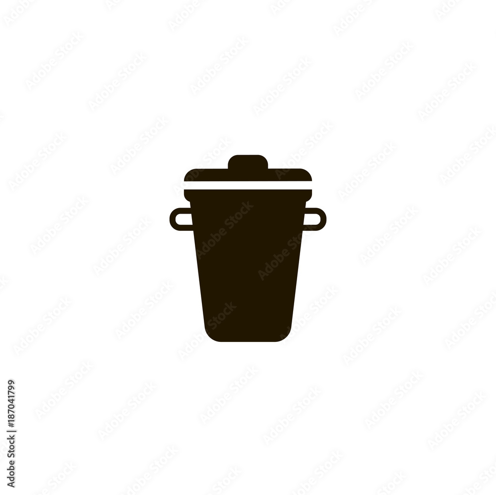 Canvas Prints recycle bins icon. sign design