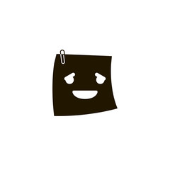 sticker emoji icon. sign design