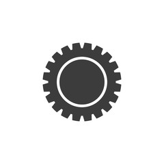 cogwheel icon. sign design