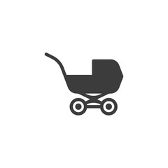 Fototapeta na wymiar stroller icon. sign design