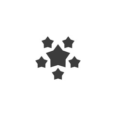 stars icon. sign design