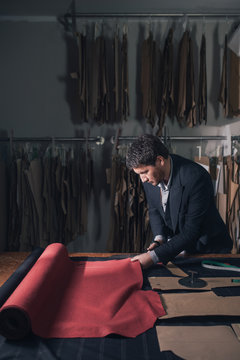 Tailor Measuring Fabric