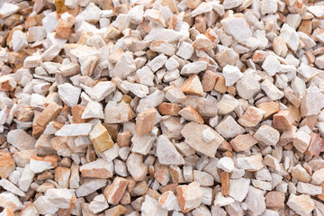 Small slabs of rock. Seen in a quarry in Uganda in 2017.