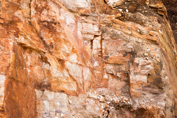 A quary - slabs of rock. Shot in Uganda in 2017.