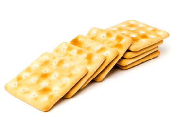 Cookies crackers closeup.