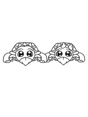 paar liebe verliebt pärchen 2 freunde mädchen frau weiblich hübsch schön girl baby kind schildkröte süß niedlich comic cartoon clipart land beine