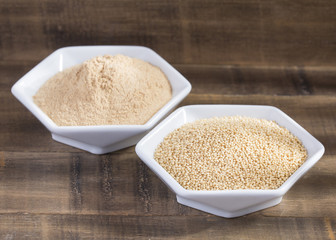 Raw organic amaranth grain and flour - amaranth