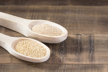 Raw organic amaranth grain and flour - amaranth