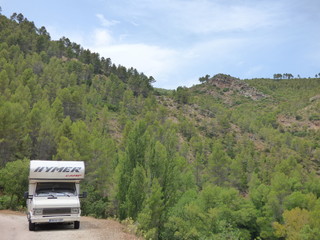 Cazorla. Parque natural en Jaen cerca de Grazalema. Andalucia, España