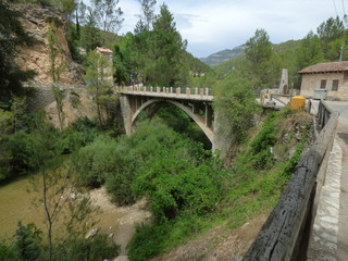 Fototapeta na wymiar Cazorla. Parque natural en Jaen cerca de Grazalema. Andalucia, España