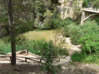 Cazorla. Parque natural en Jaen cerca de Grazalema. Andalucia, España