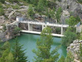 Cazorla. Parque natural en Jaen cerca de Grazalema. Andalucia, España