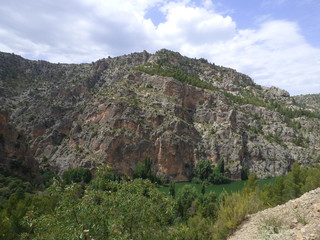 Cazorla. Parque natural en Jaen cerca de Grazalema. Andalucia, España