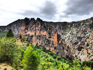 Cazorla. Parque natural en Jaen cerca de Grazalema. Andalucia, España
