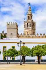 Giralda Tower in Seville, Spain