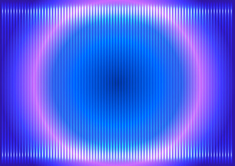 Fluted Abstract Shining Hi Tech Background - Vector Glowing HUD Futuristic Grid Design
