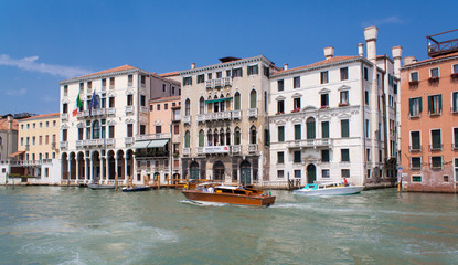 Fototapeta na wymiar Canal Grande - Venedig - Italien