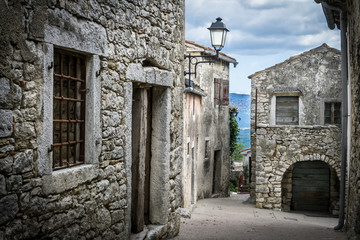 Old stone houses 