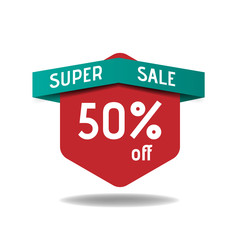 Sale Discount/Super Sale Banner Design Template