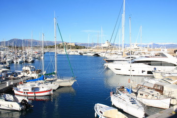 Fort Vauban &agrave; Antibes, cote d'Azur, France