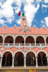 Town hall in Merida, Mexico