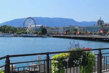 Genève et son Lac, Suisse