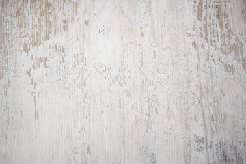 White rough wooden surface. Rustic Bacground. 