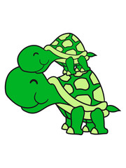 kuscheln baby kind kleines junges mama papa familie klein schildkröte süß niedlich comic cartoon clipart land beine