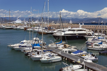 Antibes Harbor - South of France