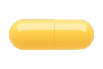 pill, clipping path, isolated on white background, full depth of field