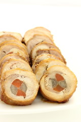 鶏肉　おせち　八幡巻き