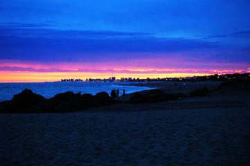 Purple Sunset, Uruguay