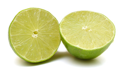 Fresh Lime isolated on white background